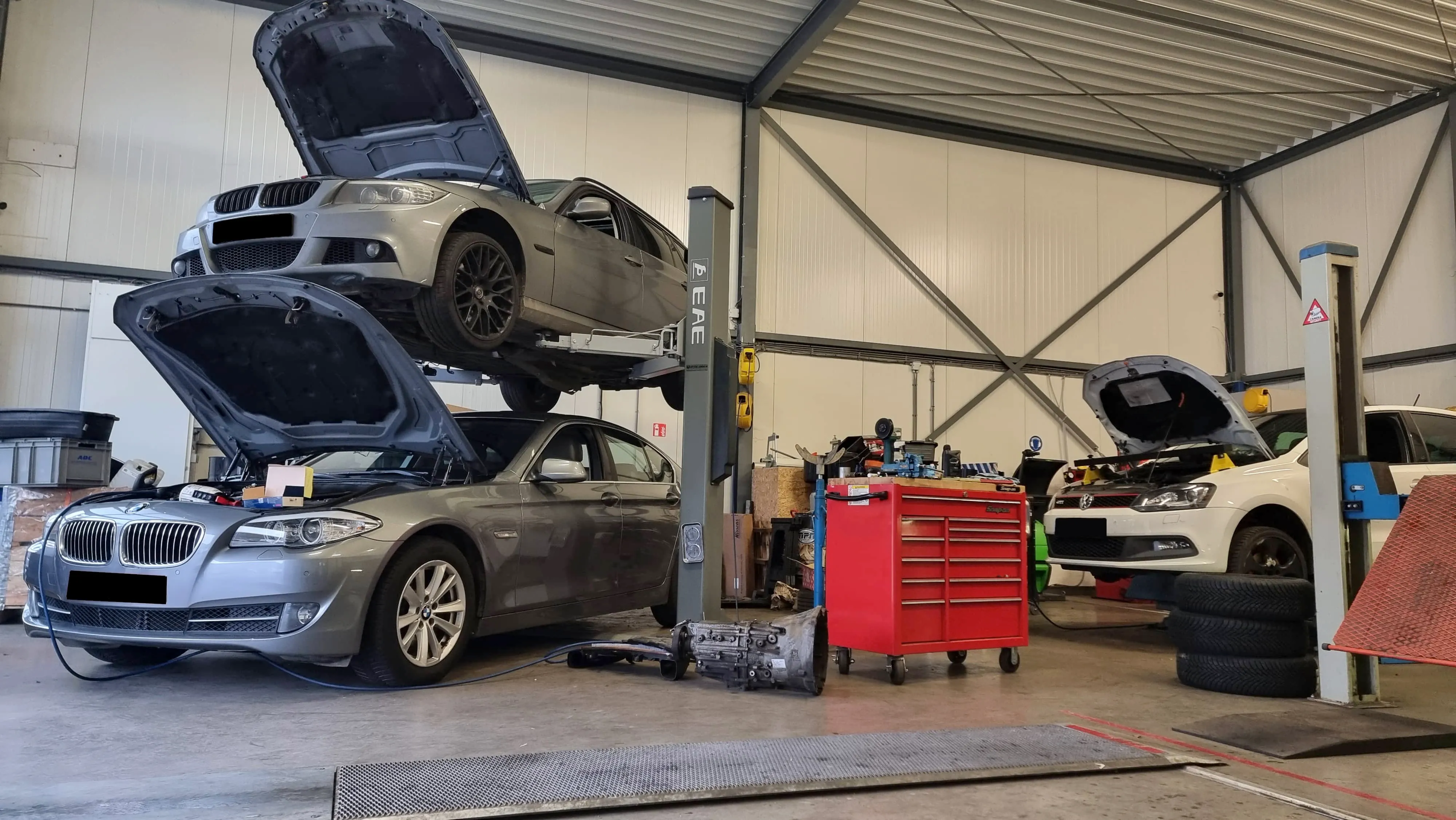 Foto van garage